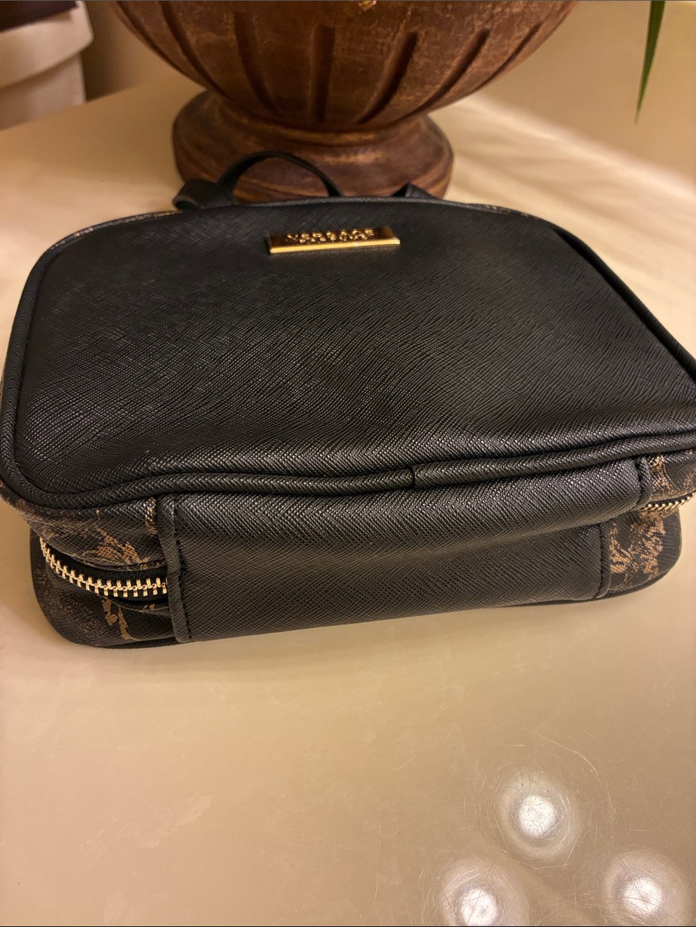VERSACE Makeup Perfume Toiletry Organizer Bag NWOT - Picture 7 of 11